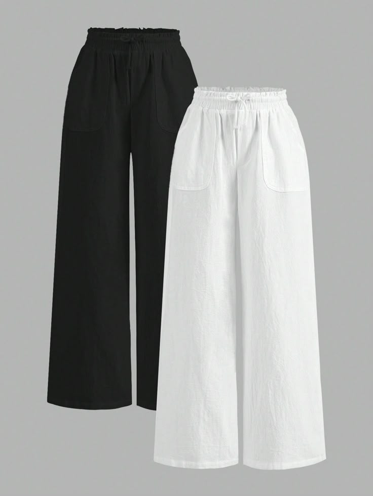 New Basic Trousers with Pockets