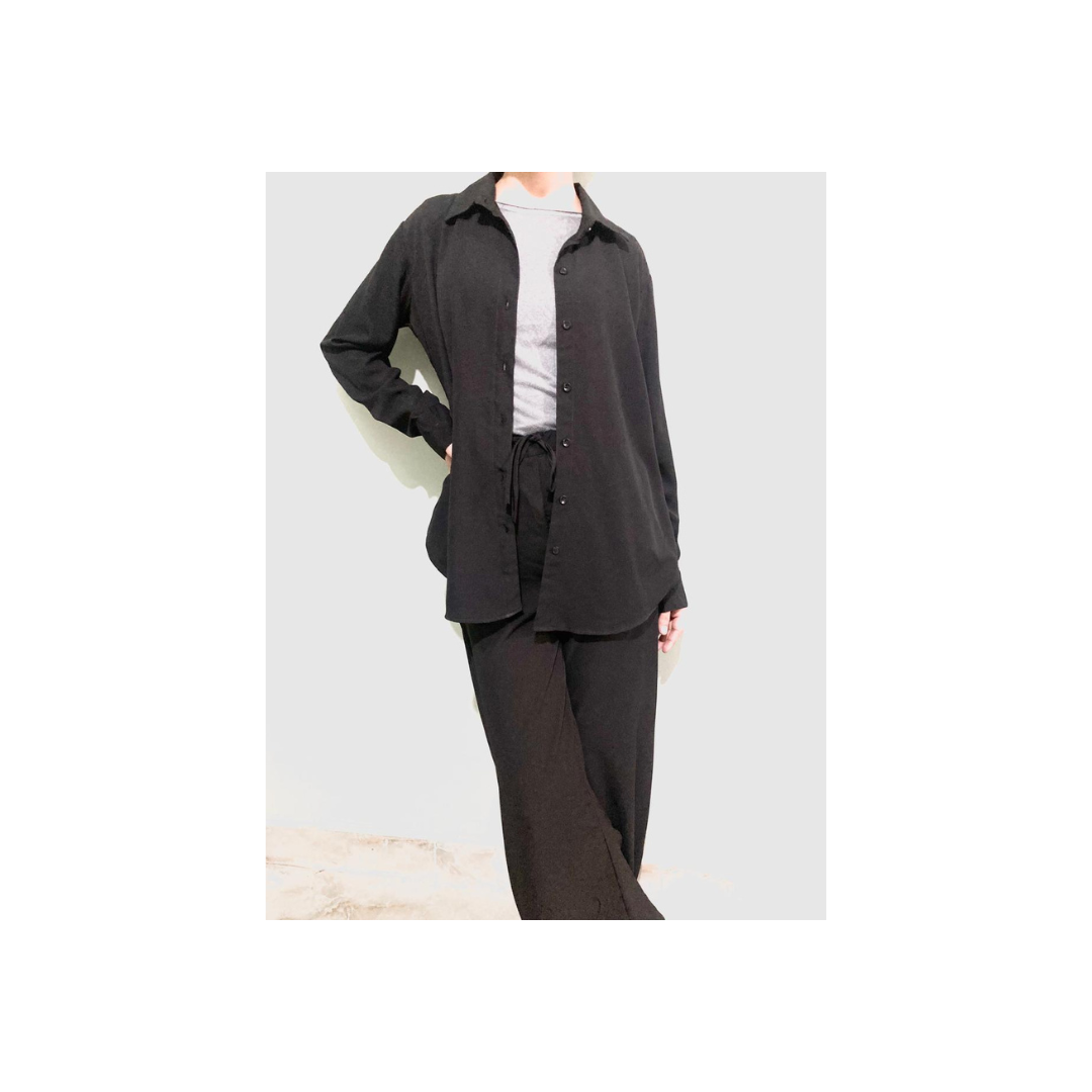 Limited Edition Black Crepe Co-ord Set