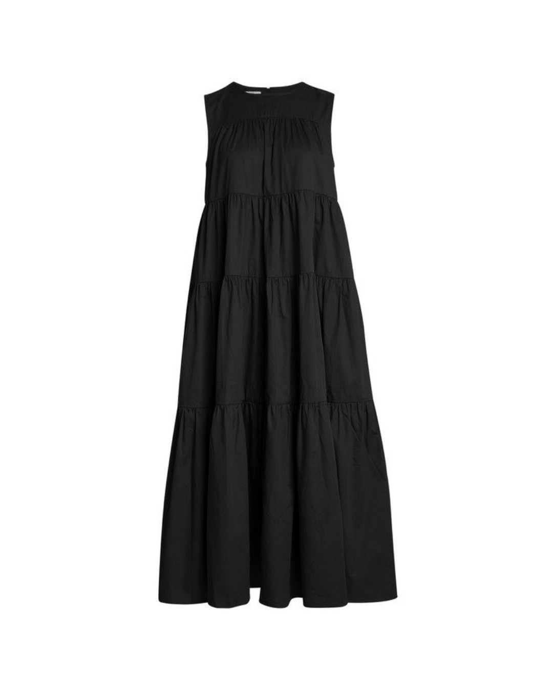 New Cut-Sleeve Ruffle-Dress